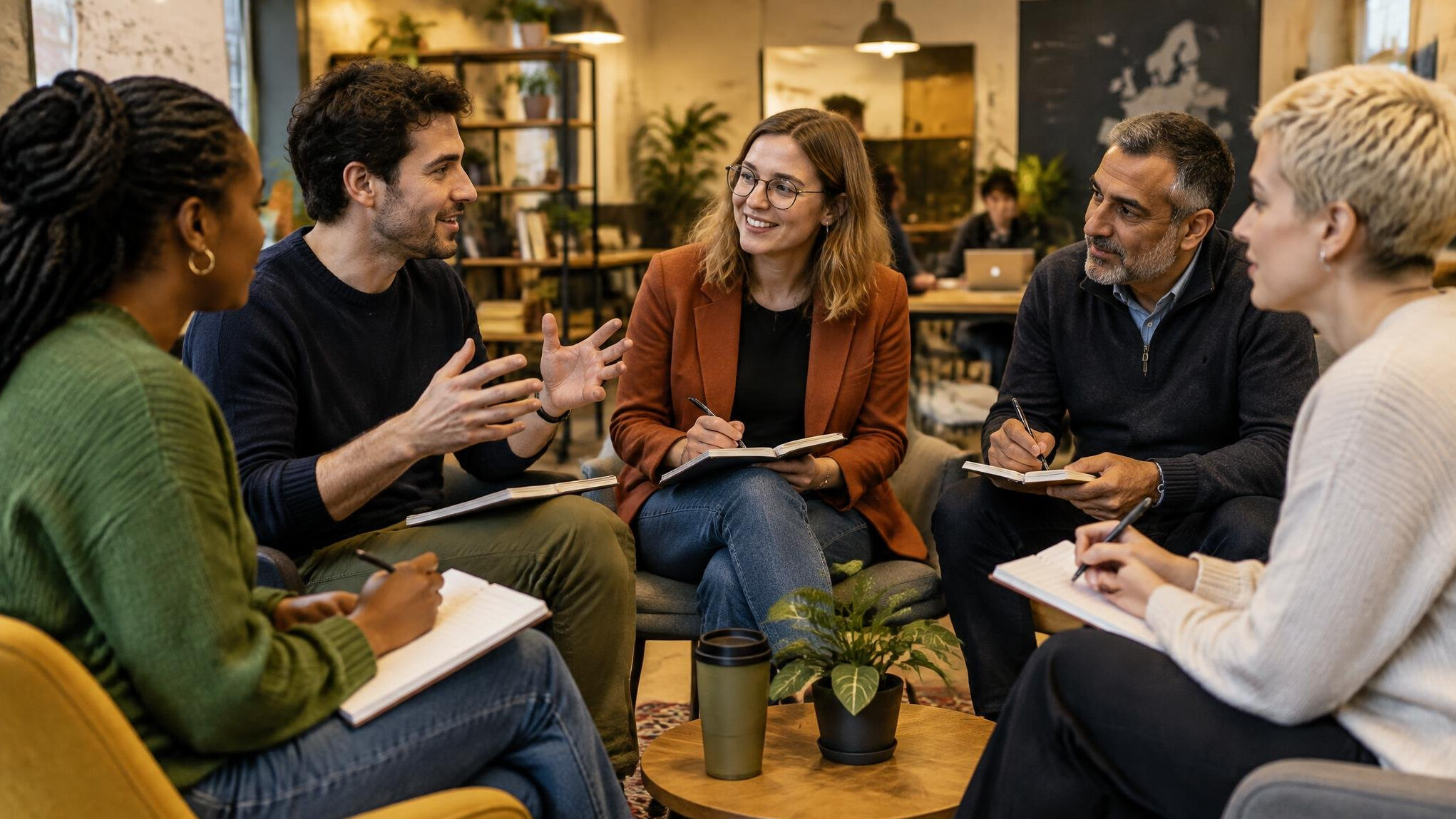 Community workshop with local entrepreneurs